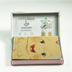 Приятен спален комплект за бебе - 100% Ранфорс - Twins Bebek