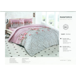 100% Памучен спален комплект Isabel Rosa