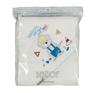 Хавлия за бебе Мечо - 100% фин памук  Хавлия за бебе Мечо - 100% фин памук