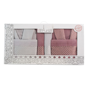 LUX комплект халати и кърпи Соня - 100% памук LUX комплект халати и кърпи Соня - 100% памук