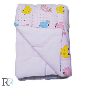 Памучна олекотена завивка за бебе Колички