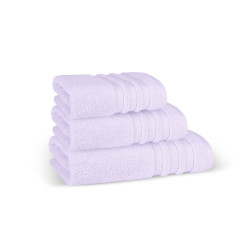 Памучна хавлиена кърпа - пастелно лилава