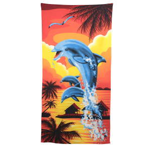 Детска кърпа за плаж Залез Детска кърпа за плаж Залез