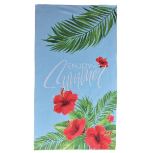 Памучна кърпа за плаж Радост Памучна кърпа за плаж Радост