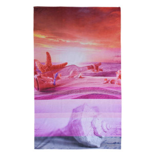 Памучна кърпа за плаж Писмо Памучна кърпа за плаж Писмо