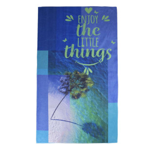 Памучна кърпа за плаж Палми Памучна кърпа за плаж Палми