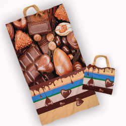 2 в 1 - Модерна кърпа за плаж тип чанта - Шоколад 