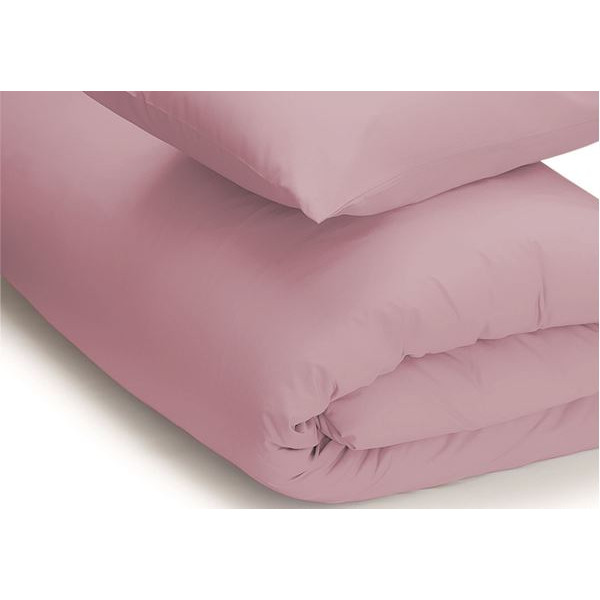Розов плик за завивка с калъфка за възглавница - 100% Памук