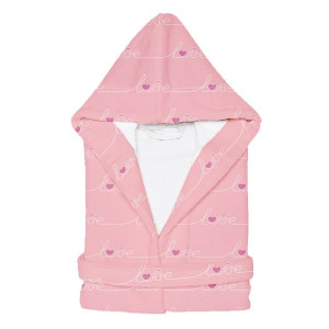 Модерен тийнейджърски халат за баня Любов