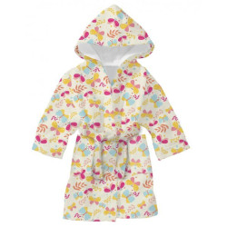 Модерен детски халат за баня Butterflies