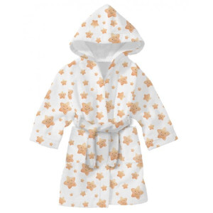 Модерен детски халат за баня Star