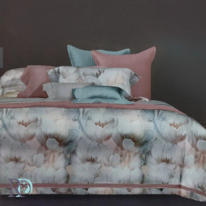 Двойно спално бельо Dana Tulip - Памучен сатен Двойно спално бельо Dana Tulip - Памучен сатен