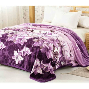 Меко и топло одеяло Aleksa purple Меко и топло одеяло Aleksa purple