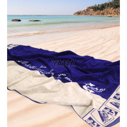 Памучна кърпа за плаж МОРЕ