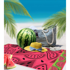 Памучна кърпа за плаж Watermelon Памучна кърпа за плаж Watermelon