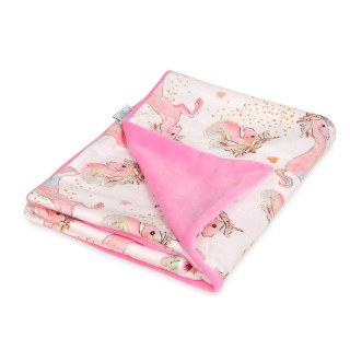 Розово одеяло за бебе Вело