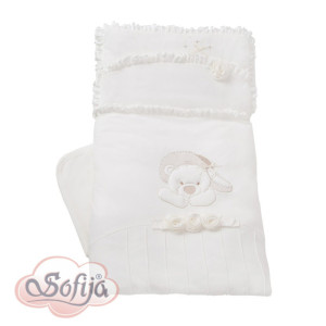 Луксозен бебешки спален комплкет от 5 части Anastacia