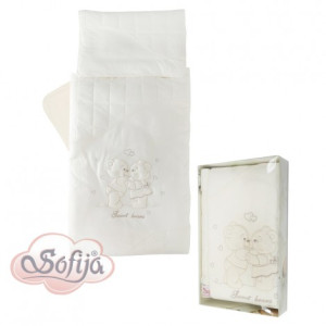 Луксозен бебешки спален комплкет от 5 части Calusec