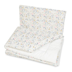 Бебешки спален комплект памучен муселин – Pure White, 80х100 см