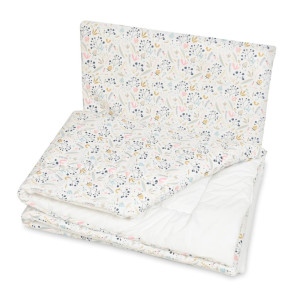 Бебешки спален комплект памучен муселин – Pure White, 80х100 см