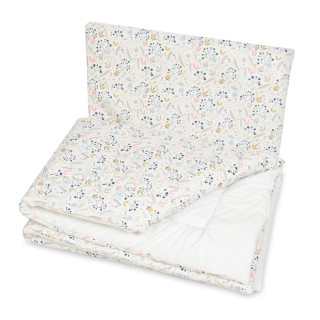 Бебешки спален комплект памучен муселин – Pure White, 80х100 см
