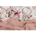Бебешки спален комплект муселин – Floral Dream, 100х135 см