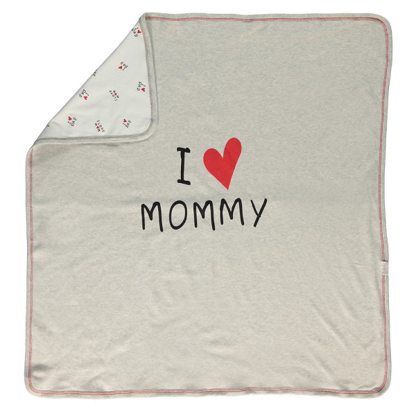 Одеало за бебе "Обичам мама"