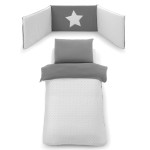 Детски спален комплект Oslo – Star Grey, 4 части