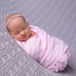 Бебешка пелена Pink Heart - бамбук 30/30 см