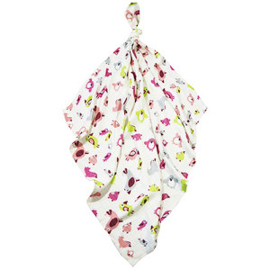 Бебешка пелена от бамбук Анималс - 75/75