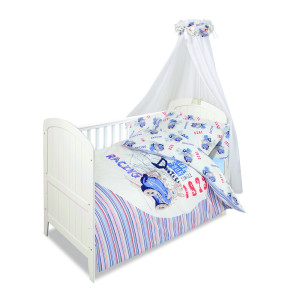 Спален бебешки комплект от 5 части - Кадис