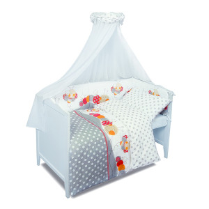 Спален бебешки комплект от 5 части - Саламанка