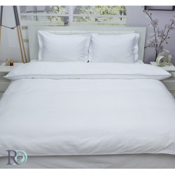 Спално бельо лукс White Ray - памучен сатен
