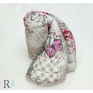 Микрофибърна олекотена завивка Пеперуди