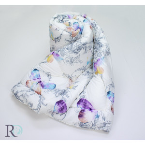 Зимна олекотена завивка от микрофибър Butterflies