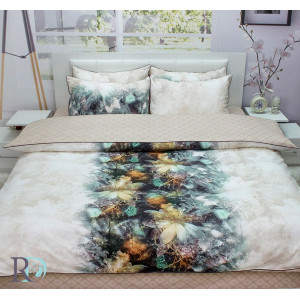 Спален комплект Лукс Галактика - памучен сатен 