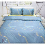 Луксозно спално бельо "Blue Waves"