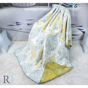 Одеяло от 100% Памук - Орнаменти зелено 