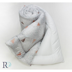 Мека олекотена завивка Козмо - сива