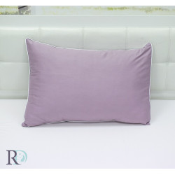 Калъфка за възглавница в тъмно лилаво - 100% памучен сатен 