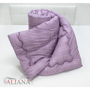 Лилава олекотена завивка - 100% Памук 