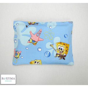 Памучна бебешка калъфка  Sponge Bob