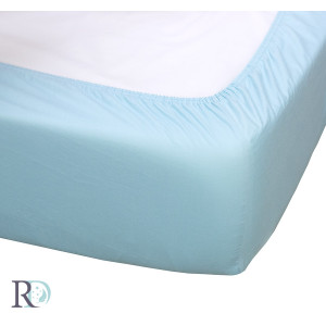 Чаршаф с ластик Тюркоаз - Памучен сатен Чаршаф с ластик Тюркоаз - Памучен сатен