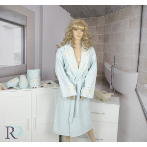 Луксозен хавлиен комплект за баня Кая аква Луксозен хавлиен комплект за баня Кая аква