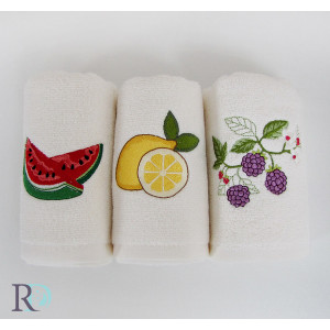 Комплект хавлиени кухненски кърпи Fruits Комплект хавлиени кухненски кърпи Fruits