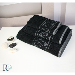 Памучна хавлиена кърпа 30/50 - Михаела Черна