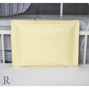 Калъфка за бебешка възглавница райе Ecru