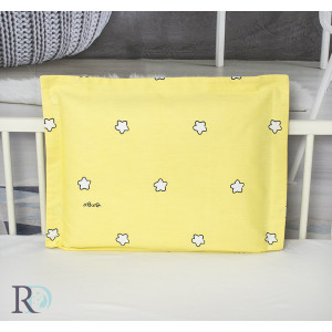 Калъфка за бебешка възглавница Звезди