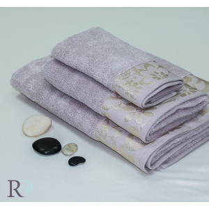 Памучна хавлиена кърпа Пудра Памучна хавлиена кърпа Пудра