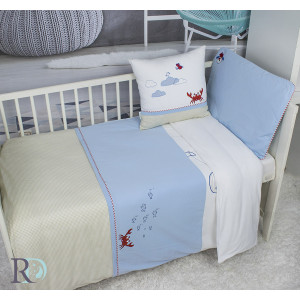 Бебешки спален комплект + Подарък завивка - Раче